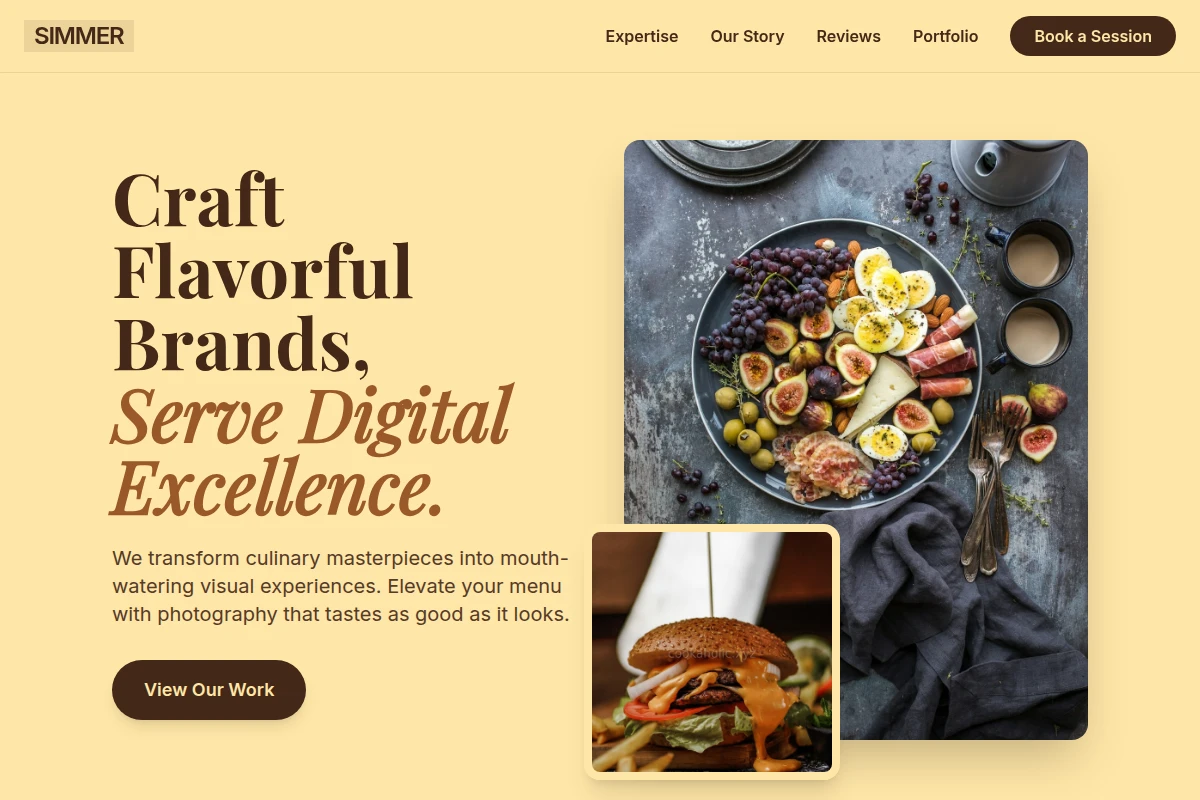 Simmer Food Photography